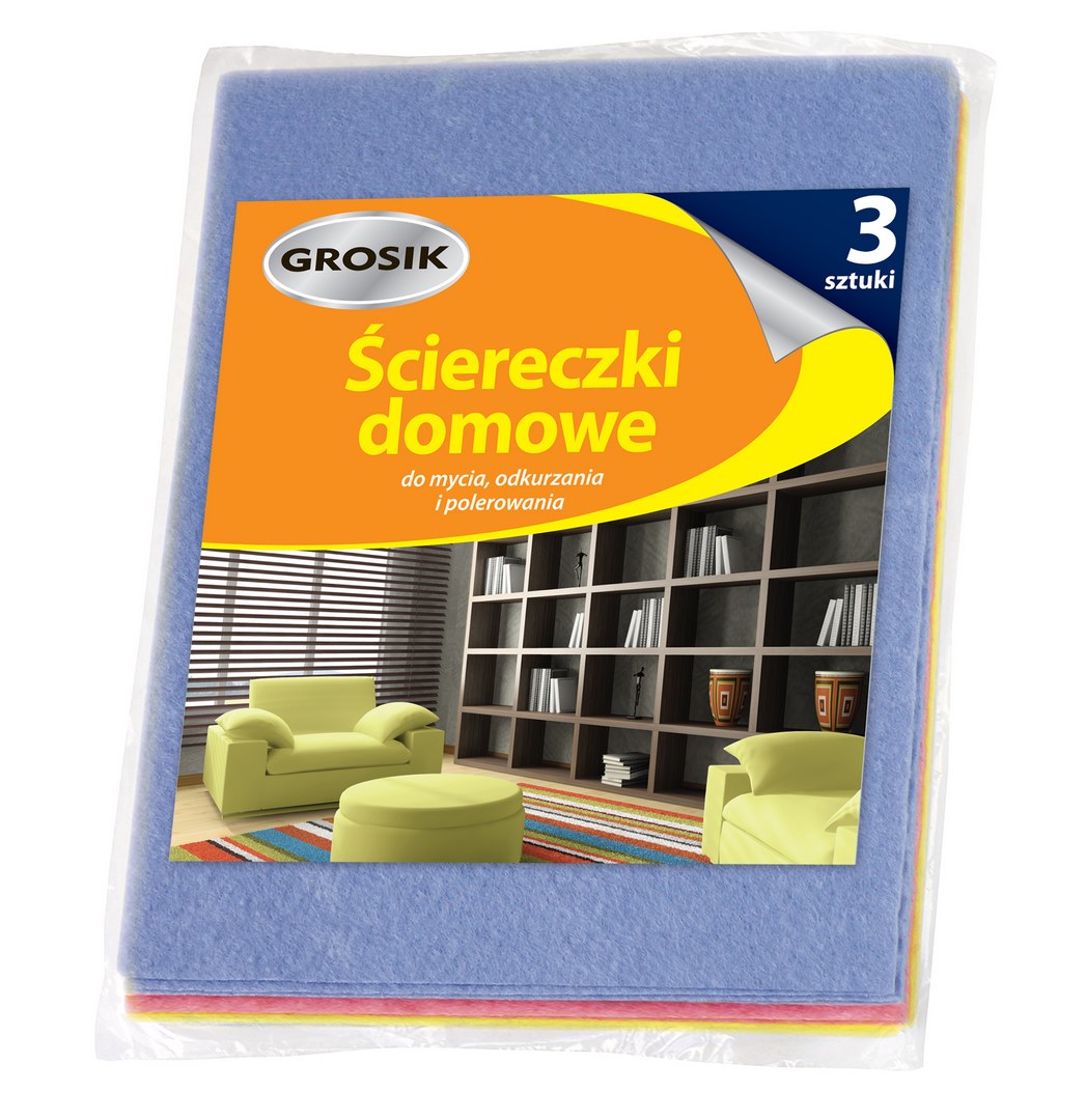 Ściereczka domowa 3szt. Grosik